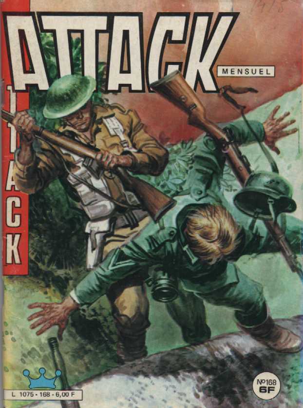 Scan de la Couverture Attack 2 n 168